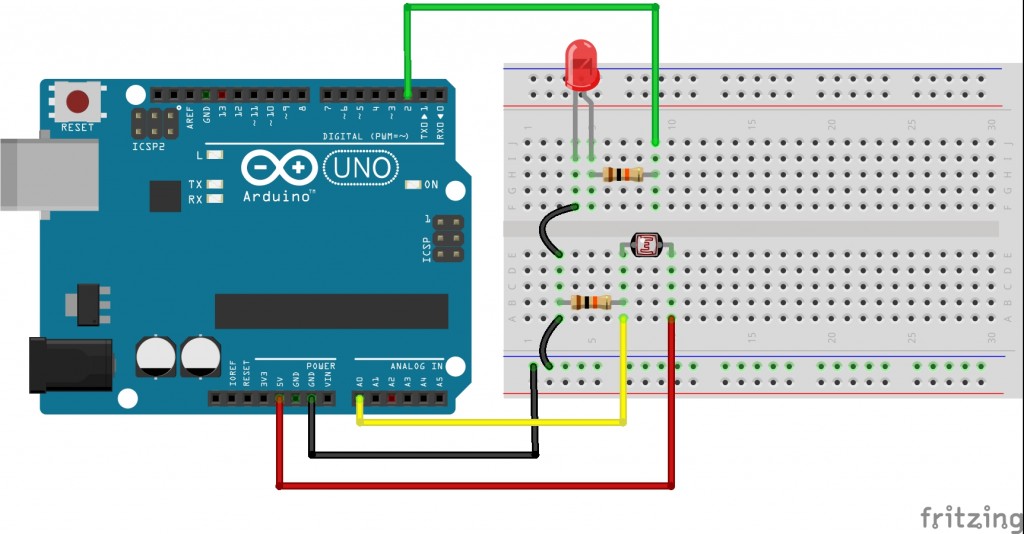 Photocell Arduino Code جلسه شانزدهم : راه اندازی فتوسل – وبلاگ آردوینو